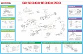 A1 SIZE 841×594 ENG GX120/GX160/GX200 - HGI Parts © Honda Motor Co., Ltd. Power Product Service Division. PISTON DISASSEMBLY/REASSEMBLY CAMSHAFT ASSEMBLY CARBURETOR DISASSEMBLY/REASSEMBLY