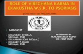 DEPARTMENT OF PANCHAKARMA - Shree … singh rajput.pdfPRAKASH SINGH RAJPUT MD-FIRST YEAR DEPARTMENT OF PANCHAKARMA INTRODUCTION All skin disease in ayurveda have been discussed under