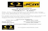 JCM Products Quick Reference Guide “WBATM Units”slot-tech.com/interesting_stuff/the_Herschel_Peeler_collection... · JCM Products Quick Reference Guide “WBATM Units” Note: