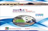 The Biggest Textile Exhibition In Surat - India · The Biggest Textile Exhibition In Surat - India ... accessories manufacturer-seller, ... DRESS MATERIAL on conventional Power looms,