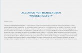 ALLIANCE FOR BANGLADESH WORKER SAFETY - … Factory...Factory Name Address District Division Postal Code Phone City Code Phone # of separate buildings belonging to facility # of stories