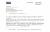 Chevron Corporation; Rule 14a-8 no-action letter - SEC.gov€¦ · Assistant Secretary and : Chevron Corporation ; Supervising Counsel : 6001 Bollinger Canyon Road, T3184 : San Ramon,