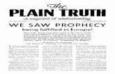me PLAIN TRUTH - Herbert W. Armstrong Searchable … Truth 1950s/Plain Truth 1954 (Vol... · me PLAIN TRUTH VOL. ... Bible prophecy says Russia will march -into EUROPE! But ar a cirnc,