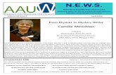 N.E.W.S. - aauw-ph.org AAUW N.E.W.S. April 2016.pdf · N.E.W.S. Now/Events/Women/Success Advancing equity for women and girls through advocacy, education, philanthropy and research