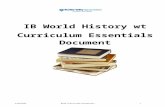 IB World History SL wtcontenthub.bvsd.org/curriculum/1617 Course Catalog/IB... · Web view21st Century Skills and Readiness Competencies Students can: Inquiry Questions: ... WORD