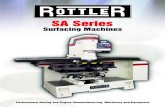 Features - Rectiequipos · Gearbox” of the SA machines ... Detroit V71 and Mercedes OM440. ... #7224 2-1/2” (60mm) Shell Mill #7225 4” (100mm) ...
