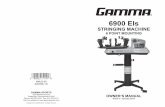 MG69E-5 (MMU290) - Gamma Tennis Shop Els 2013.pdf · issue 5 - january 2013 6900 els stringing machine 6 point mounting. 23 parts drawing e82 ... 115 flat head screw- m8x25 121 leveling
