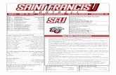 GAME 4 • SEPT. 30, 2017 • SAINT FRANCIS AT LIBERTY ... · Interview Procedures ... Team Captain Christian Eubanks #77 - Offensive Guard Preseason All-NEC ... FB 31 • Appeared