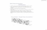 Plate Heat Exchangers€¦ ·  · 2015-04-13be opened for inspection, cleaning, maintenance, or rebuilding within the length ... Heat exchanger efficiency ... for Gasketed-Plate
