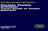 U.S. International Trade Commission · U.S. International Trade Commission ... U.S. Production and Shipments ... handbags and articles normally carried in a handbag or wallet, ...