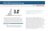 Vari‑directional Array - Bosch Security Systemsresource.boschsecurity.com/documents/Data_sheet_enUS_1914883595… · must comply with very specific standards, such as IEC60849,