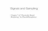 Signals and Sampling - Computer Science and Engineeringweb.cse.ohio-state.edu/~parent.1/classes/782/Lectures/06_Sampling.… · Sampling Theorem • A signal can be ... – Sampling