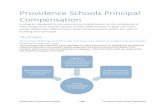 Providence Schools Principal Compensation · Providence Schools Principal Compensation ... principal’s performance in that role during the ... 30% (each of the four elements –