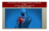 Evaluating shoulder injuries in primary care - c.ymcdn.comc.ymcdn.com/sites/€¦ · joint. • Identify ... • Resisted wrist extension tests radial nerve, Resisted opposition of
