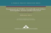 Treatment of VOBA, Goodwill and Other Intangible Assets ... · A PUBLIC POLICY PRACTICE NOTE Treatment of VOBA, Goodwill and Other Intangible Assets under PGAAP April 1, 2014 . Developed