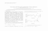 Viscosity and thermal conductivity of gas mixtures - …nopr.niscair.res.in/bitstream/123456789/25039/1/IJPAP 41(2) 121-127... · Viscosity and thermal conductivity of gas mixtures