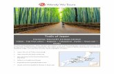 Trails of Japan - Wendy Wu Tours · Itinerary – Trails of Japan Destination Information ... Tokyo Skytree – The tallest structure in Japan and the tallest tower in the world;