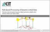 Rule-based Processing of Dynamic Linked Data · In the following, we present the entailment patterns for RDF and RDFS (and omit axiomatic triples) Tutorial on Rule based Processing