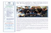 St Joachim’s Catholic Parish Primary School St …€¦ ·  · 2016-05-30St Joachim’s Catholic Parish Primary School St Joachim’s Newsletter ... Students are to be dropped