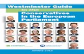 Westminster Guide to the Conservatives in the European ...conservativeeurope.com/publications/Westminster Guide 3_Layout 18.… · 1 Foreword by Rt Hon Philip Hammond MP Secretary
