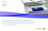 Xerox Phaser 6180MFP Stampante multifunzione ... - iv … Phaser® 6180MFP Stampante multifunzione Colore avanzato in tutta ... Ethernet, USB, ... Convertitore di alimentazione per