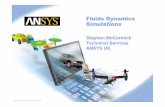 Fluids Dynamics Simulations - Ansys UK/staticassets/SM... · Fluids Dynamics Simulations Stephen McCormick ... • Equalisation of the flow rates ... Solar Load Modelling