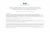 How important are non-tariff barriers? Complementarity of ...ebrd.com/downloads/research/economics/workingpapers/wp0159.pdf · How important are non-tariff barriers? Complementarity