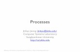 Processes - Computer Systems Laboratory @ …csl.skku.edu/uploads/EEE3052F17/3-process.pdf ·  · 2017-09-11EEE3052: Introduction to Operating Systems, Fall 2017, Jinkyu Jeong(jinkyu@skku.edu)