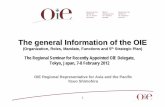 The general Information of the OIE - World Organisation for … ·  · 2012-08-281 The general Information of the OIE (Organization, Roles, ... Governance structure of the OIE 4/13