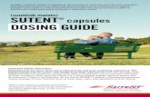 (sunitinib malate) SUTENT DOSING GUIDE - Amazon S3 see Important Safety Information throughout and full Prescribing Information, including Boxed Warning, at the end of this brochure.