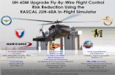 Control the RASCAL JUH-60A In-Flight SimulatorRASCAL … ACG 102 Fl… · 1 Control the RASCAL JUH-60A In-Flight SimulatorRASCAL JUH-60A In-Flight Simulator r i Hossein Mansur z n