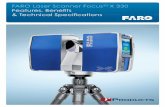 FARO Laser Scanner Focus3D X 330 Features, Benefits ...geosense.gr/assets/pdf/x330.pdf · How the Focus3D X 330 Works The technology behind the Focus 3D X 330 is simple. First, the