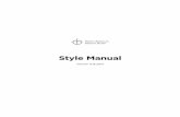 Style Manual - NAMB Style Manual.pdf · This manual contains general style guidelines for NAMB publications and ... We hope you find this style manual ... iv. Examples: Florida Baptist