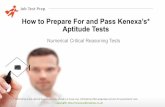 How to Prepare For and Pass Kenexa’s* Aptitude Tests · ... Practice inflation and currency exchange questions. ... For more Kenexa-style Numerical and Financial ... For Kenexa-style