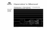 Detector /Sentinel Controls GENERATOR SETSonan.xmsi.net/928-0133 Onan GGHB GGHC GGHD Operator's Manua… · Detector™/Sentinel™ Controls ... found throughout this manual, ...