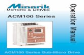 ACM100 Series - Alstron · ACM100 Series User’s Manual 5 1.0 GENERAL 1.1 PRODUCTS COVERED IN THIS MANUAL This manual covers the ACM100 Series Variable Frequency Drive. 1.2 PRODUCT