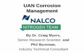 UAN Corrosion Management - The Fluid Fertilizer … · UAN Corrosion Management By Dr. Craig Myers, Senior Research Scientist and Phil Bureman, Industry Technical Consultant