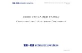 OBDII Data Streamer Family€¦ · OBDII Streamer Command & Response V2.07 Page 1/61 OBDII STREAMER FAMILY Command and Response Document