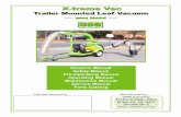 X-treme  ??Trailer Mounted Leaf Vacuum X-treme Vac Sold and Serviced by: Manufactured by: ODB Company 5118 Glen Alden Drive Richmond, VA 23231 800