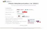 PISA Mathematics in 2021 - Center for Curriculum Redesigncurriculumredesign.org/wp-content/uploads/Recommendations-for-PIS… · PISA Mathematics in 2021 An analysis of the CENTER