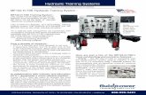 MF102-H-TSE Hydraulic Training System · effective hydraulic training system on the planet. In the hands of a properly trained teacher the model MF102-H-TSE training system has the
