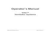 Vela™ Ventilator Systems - MedWrench · Setting the Ventilation Breath Type and Mode ... Figure 3.14 PRVC A/C with test breath (1 ... This ventilator is also designed and manufactured
