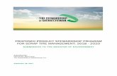 PROPOSED PRODUCT STEWARDSHIP PROGRAM FOR SCRAP TIRE ...€¦ · PROPOSED PRODUCT STEWARDSHIP PROGRAM FOR SCRAP TIRE ... rubber products into their ... a healthy and sustainable tire