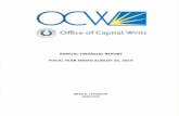 Oiffice of Capital lffrits - Texas · office of capital writs,2l5 ... balance sheet - governmental & proprietary fund types (ffs) ... 01 065 0219 ca tnterfund receivable-no post doc
