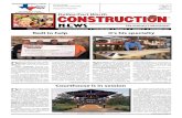 The Industry’s Newspaper - constructionnews.net · Natural materials and a historic bridge bring the new Denton County ... Southwest Lath & Plaster’s “Eric Sr.,” Bart ...