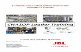 CHAZOP Leader Training - JBL Consultingjblconsulting.com.au/data/documents/CHAZOP-Leader... · CHAZOP Leader Training JBL Consulting ... The Need for HAZOP Since the early 1980s,