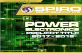 SPIRO SOLUTIONS PVT LTDspiroprojects.com/project tiltles/2017-2018/Electronics/Power... · Non-linear PWM Controlled Single-phase Boost Mode Grid-Connected Photovoltaic Inverter with