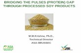 BRIDGING THE PULSES (PROTEIN) GAP THROUGH PROCESSED SOY PRODUCTS based Dal Analogue... · BRIDGING THE PULSES (PROTEIN) GAP THROUGH PROCESSED SOY PRODUCTS . ROAD MAP ... product in