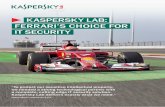 KASPERSKY LAB: FERRARI’S CHOICE FOR IT SECURITYafrica.westcon.com/documents/55731/Large_Enterprise_Program... · Nikolay Grebennikov Chief Technology Officer Kaspersky Lab’s security