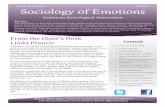Sociology of Emotions - Current Sitesresearch.franklin.uga.edu/EmotionsSection/sites/research.franklin... · Sociology of Emotions ... same price next year could put us into financial